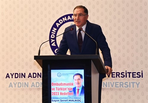 Kamu Başdenetçisi Şeref Malkoç: “Aydın, 2023’te Hak Ettiği Yeri Alacak