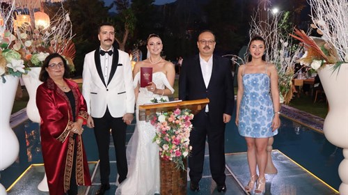Valimiz Yakup Canbolat Karpuzlu Kaymakamı Ömer Nergiz'in Düğün Törenine Katıldı