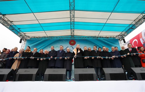 Cumhurbaşkanımız Sayın Recep Tayyip Erdoğan, Aydın’da toplu açılış törenine katıldı