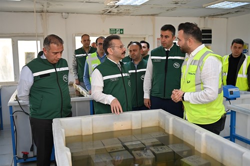 Aydın Valisi Sayın Hüseyin AKSOY’un Sarıçay Barajı’ndaki Çalışmaları İncelemesi